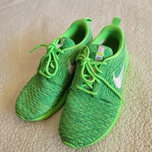 Lime green Nikes